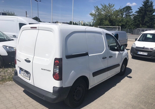 Peugeot Partner cena 21955 przebieg: 218000, rok produkcji 2015 z Warszawa małe 137